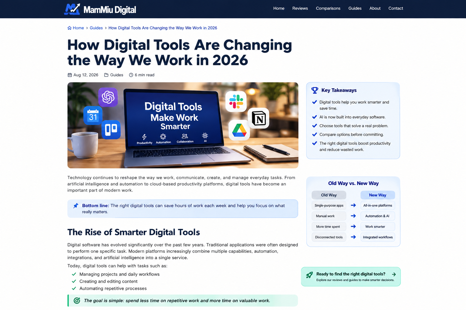 How Digital Tools Are Changing the Way We Work in 2026
